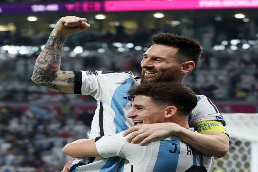 Argentina beat Australia 2-1 in the round of 16 to set up quarter final vs Netherlands.