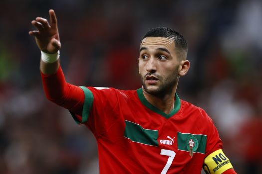 Morocco's Hakim Ziyech donates 2022 World cup earnings to poor in his country.