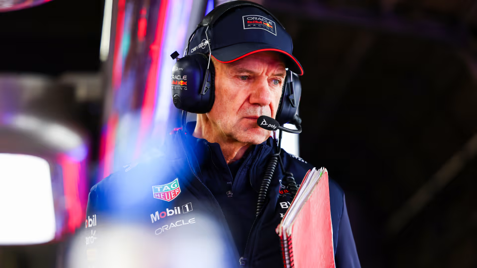 Red Bull confirm legendary F1 designer Newey is to leave the team