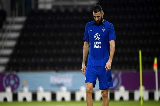 Karim Benzema, a striker for France, will not compete in the Qatar 2022 World Cup.