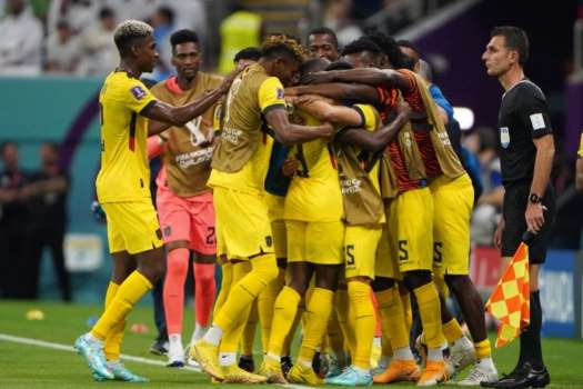 Ecuador now leads 2-0 thanks to two goals from Enner Valencia.