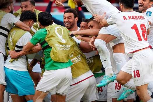 Iran scores twice in extra to win it at the last minute. Iran vs Wales 2-0