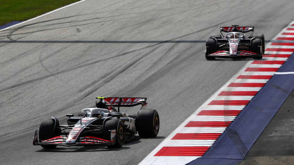 The Haas drivers have become known for their displays of teamwork in 2024